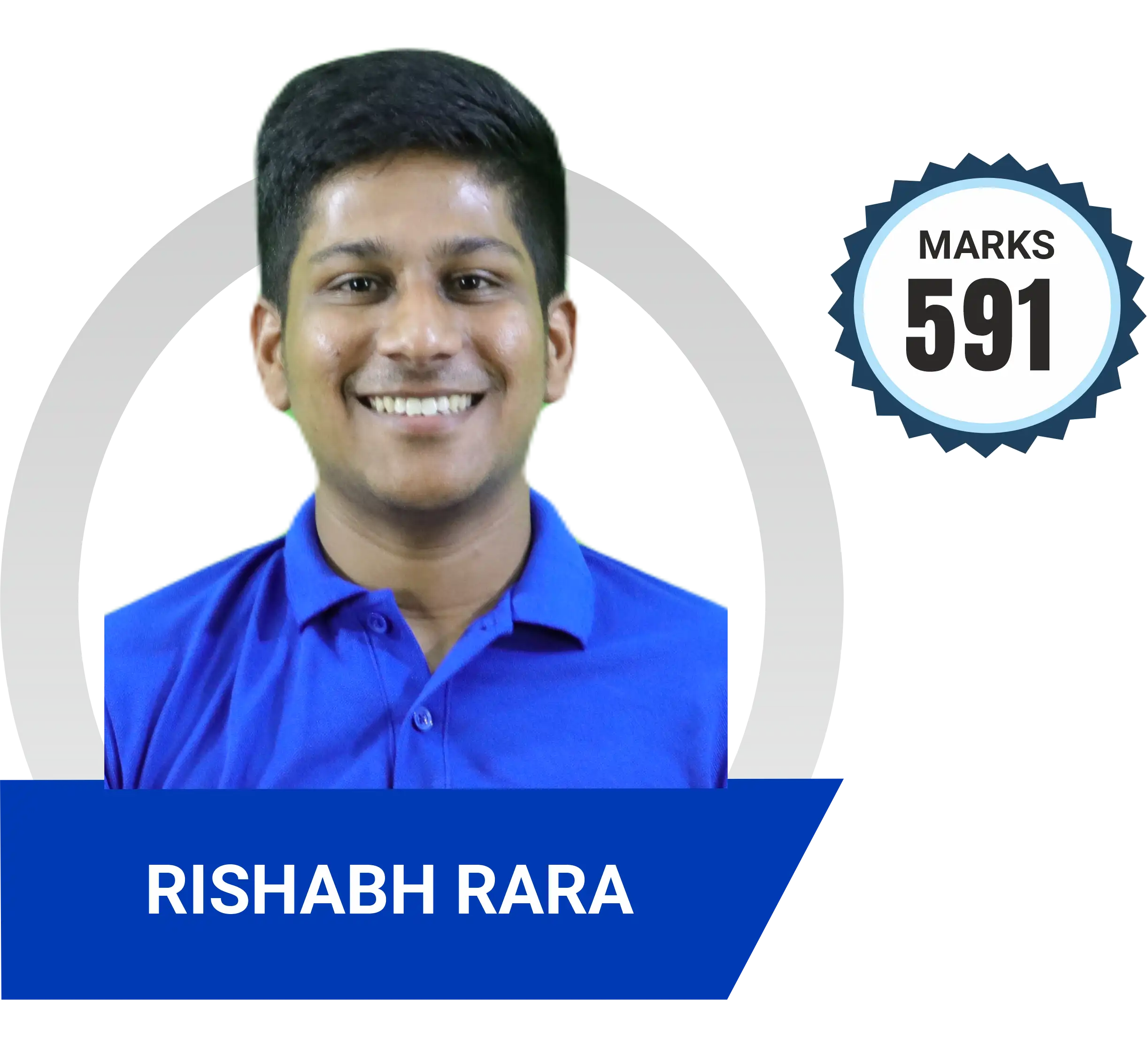 Rishabh Rara scored 591 marks in NEET 2023 at Aayam Career Institute, Indore